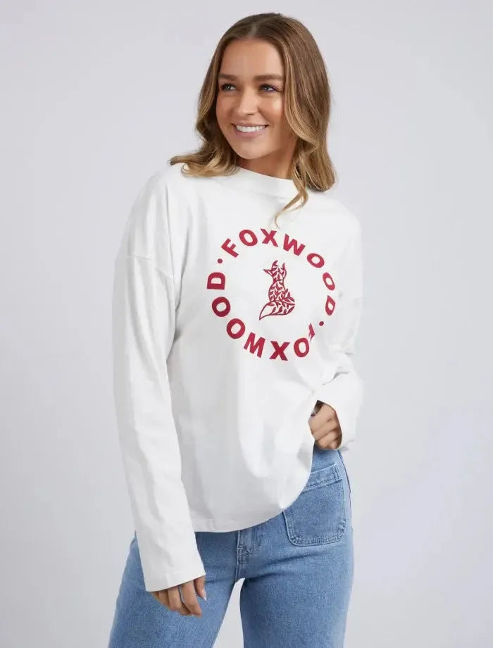 Statement Long Sleeve - Vintage White-Foxwood-Lima & Co