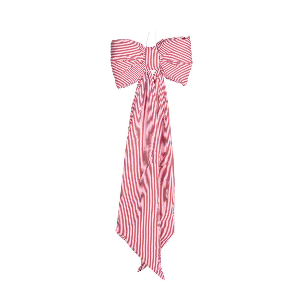 Striped Elongated Bow-Holly and Ivy-Lima & Co
