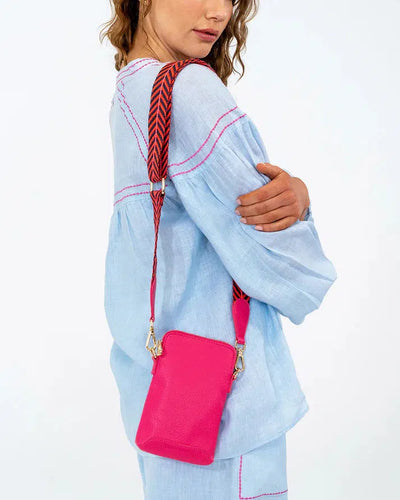 Sullivan Phone Bag - Fuschia-Elms and King-Lima & Co