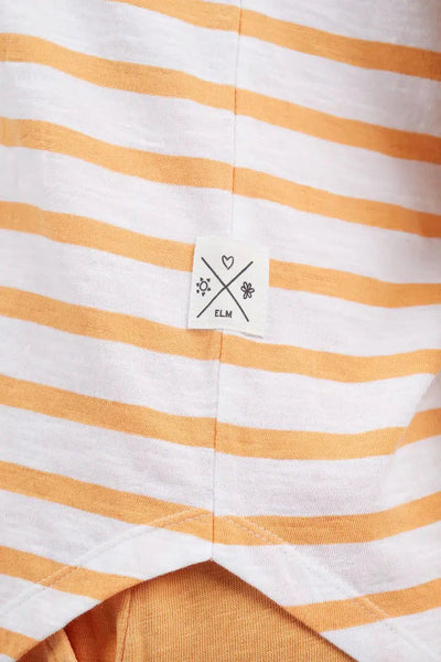 Sunny Days Stripe Tank - Apricot-Elm Lifestyle-Lima & Co