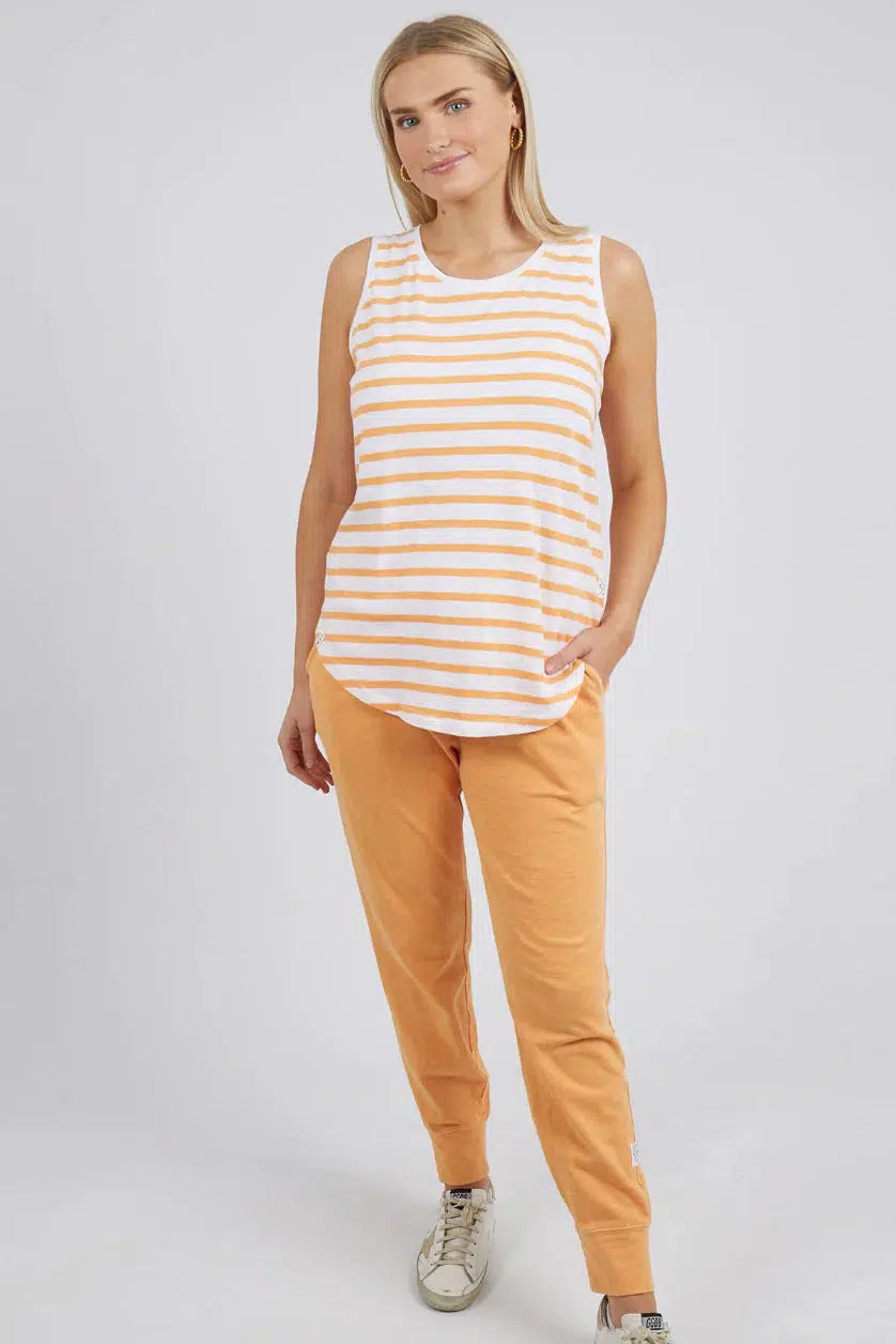 Sunny Days Stripe Tank - Apricot-Elm Lifestyle-Lima & Co