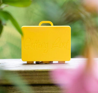 Sunshine Yellow Suitcase - Getting Lost-Lima & Co-Lima & Co