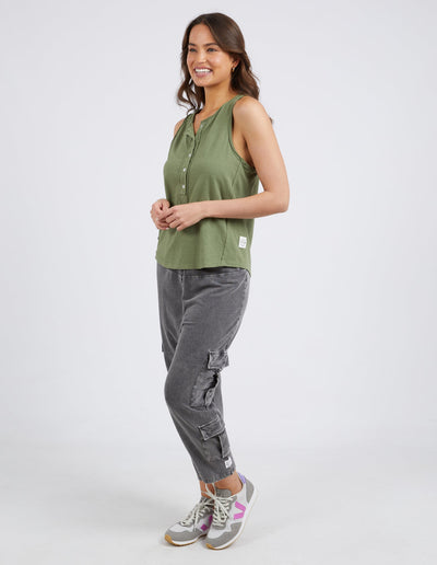 Suri Tank - Khaki-Elm Lifestyle-Lima & Co