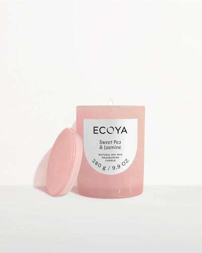 Sweet Pea & Jasmine Metro Candle-Ecoya-Lima & Co