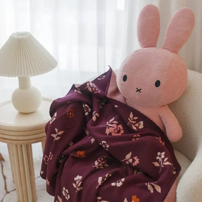 Sweet Plum Blanket-Fox And Fallow-Lima & Co