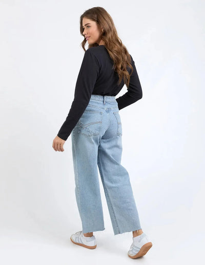 Sylvie Wide Leg Jean-Elm Lifestyle-Lima & Co