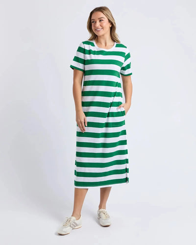 Tallow Dress - Green-Foxwood-Lima & Co