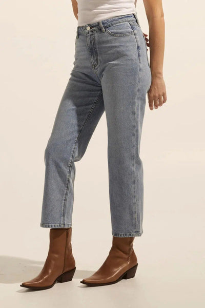 Tariff Jean - Mid Wash Denim-Zoe Kratzmann-Lima & Co