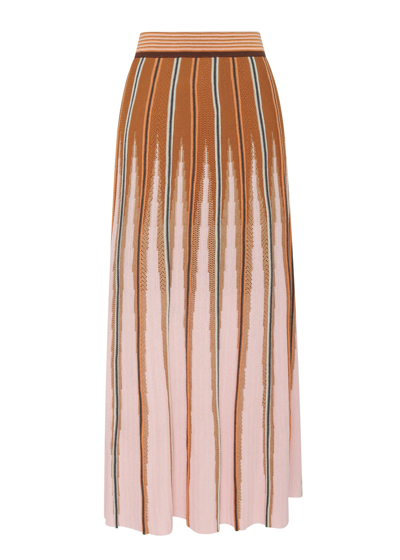 Tedd Knit Skirt - Ginger/Pink-Pol-Lima & Co
