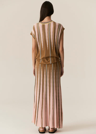 Tedd Knit Tee - Ginger/Pink-Pol-Lima & Co