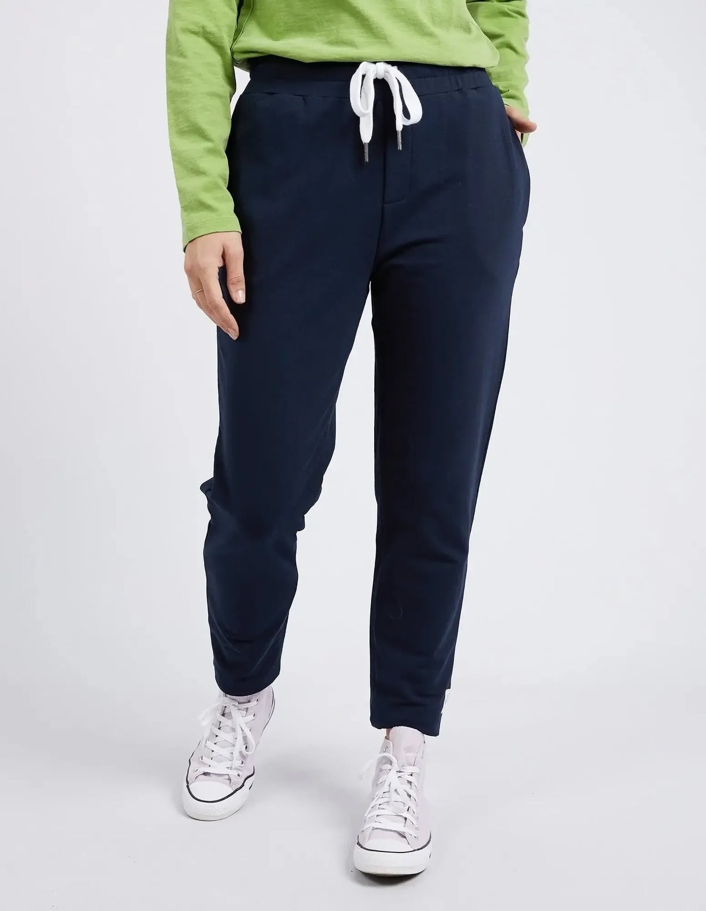 The Lobby Pant - Navy-Elm Lifestyle-Lima & Co