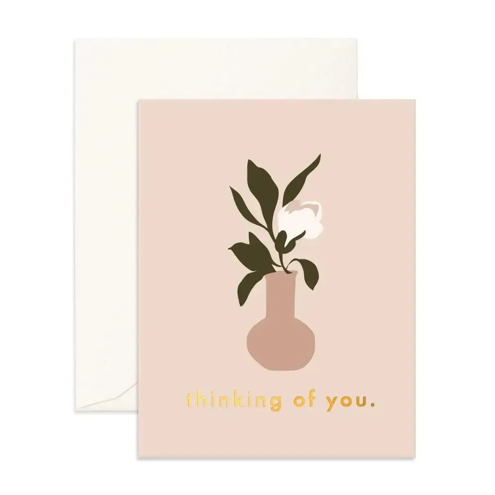 Thinking of You Still Life Greeting Card-Fox And Fallow-Lima & Co