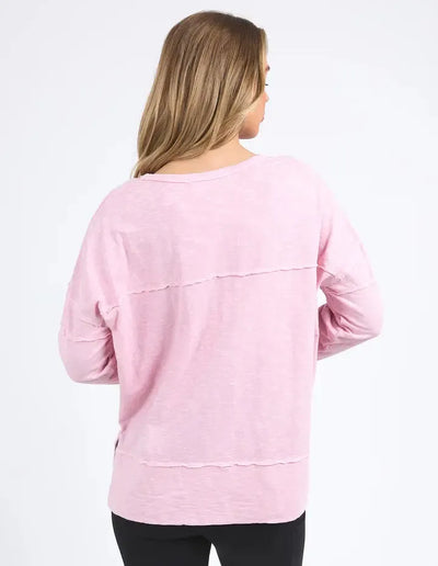 Throw On Tee - Blossom-Foxwood-Lima & Co