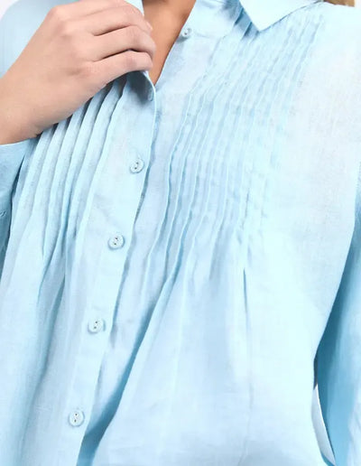 Toulouse Blouse - Dream Blue-Foxwood-Lima & Co