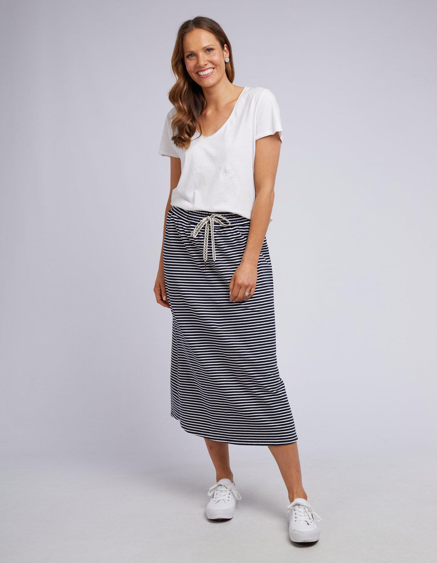 TRAVEL SKIRT NAVY-Elm Lifestyle-Lima & Co