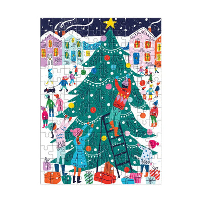 Tree Decorating Ornament Mini Puzzle-Galison-Lima & Co
