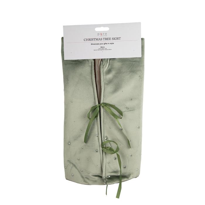 Tree Skirt - Mint-Lima & Co-Lima & Co