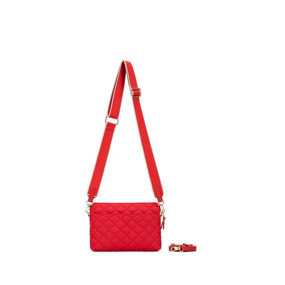 Tribeca Quilted Kiara - Red-BLACK CAVIAR DESIGNS-Lima & Co