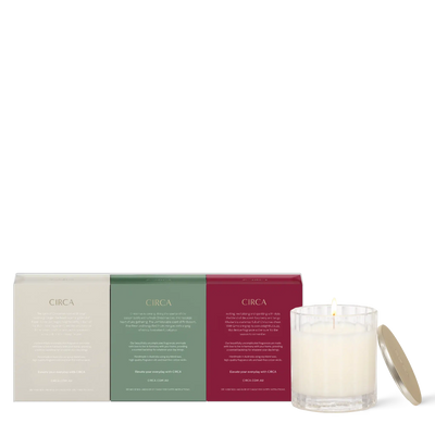 Trio Christmas Candles 60g-Circa-Lima & Co