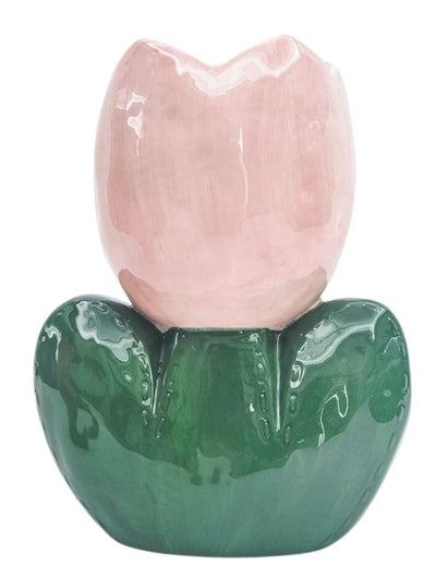 Tulip Vase Pink-Lima & Co-Lima & Co