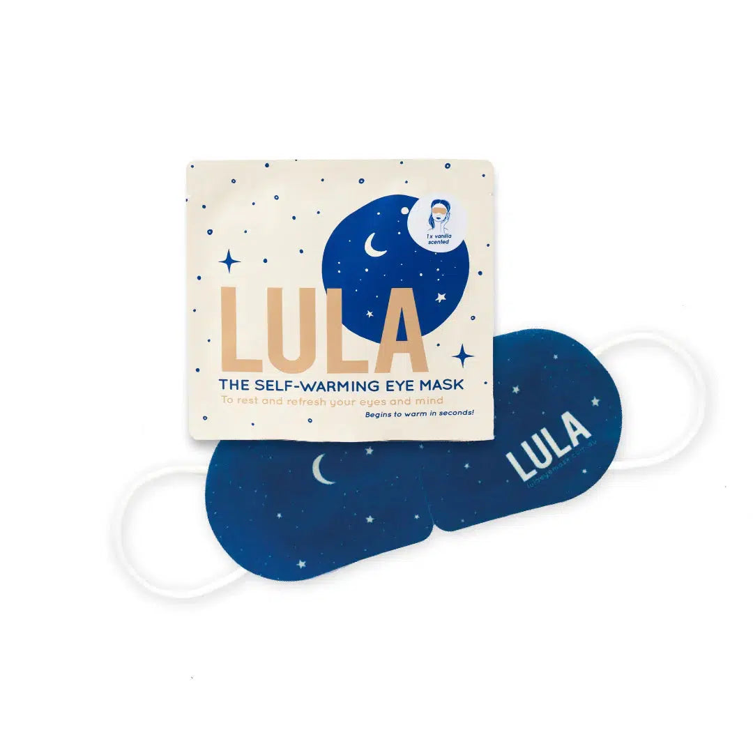 Vanilla Self Warming Eye Mask (5 Pack)-Lula Eye Mask-Lima & Co