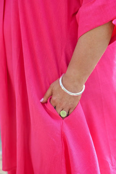 Varley Dress - Raspberry-The Eighth Letter-Lima & Co