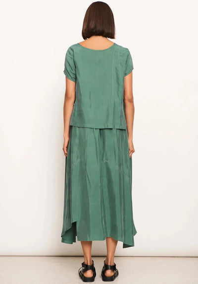 Vault Reversible Tee - Green-POL Clothing-Lima & Co