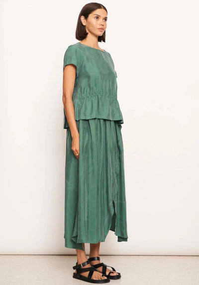 Vault Reversible Tee - Green-POL Clothing-Lima & Co