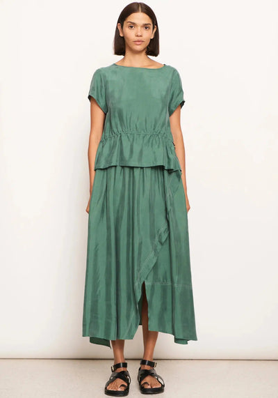 Vault Reversible Tee - Green-POL Clothing-Lima & Co