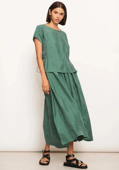 Vault Reversible Tee - Green-POL Clothing-Lima & Co