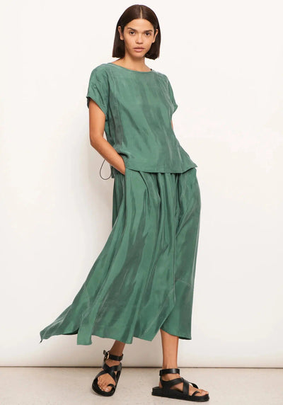 Vault Reversible Tee - Green-POL Clothing-Lima & Co