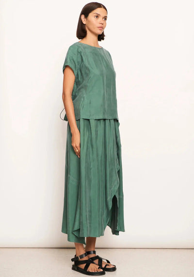 Vault Reversible Tee - Green-POL Clothing-Lima & Co