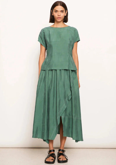 Vault Reversible Tee - Green-POL Clothing-Lima & Co