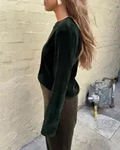 Velvet Underground Top - Dark Green-365 Days-Lima & Co