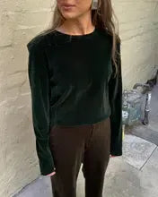 Velvet Underground Top - Dark Green-365 Days-Lima & Co