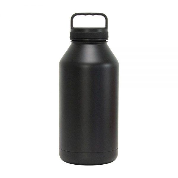 WATERMATE STAINLESS BIG BOTTLE 1.9L - BLACK-ANNABEL TRENDS-Lima & Co