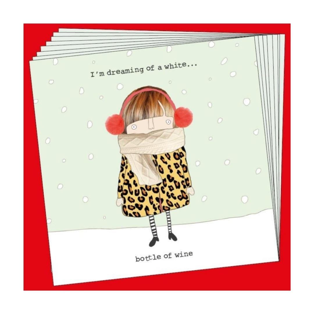 WHITE BOTTLE CARD PACK-Rosie Made a Thing-Lima & Co