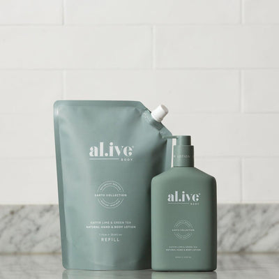 Wash Refill - Kaffir Lime & Green Tea-AL.IVE BODY-Lima & Co