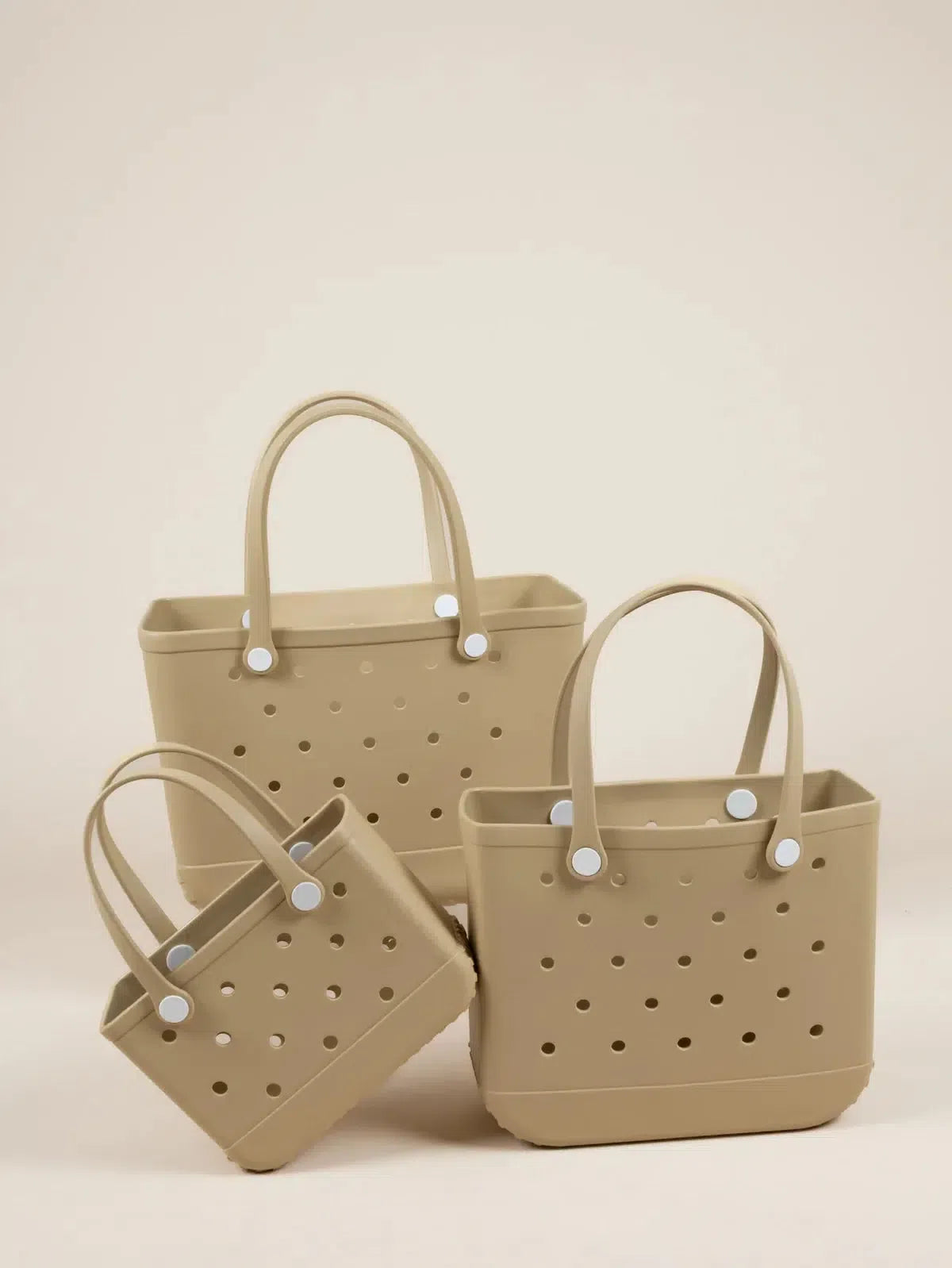 Waterproof Eco-Friendly Vegan Tote Bag - Beige-Nakoa-Lima & Co