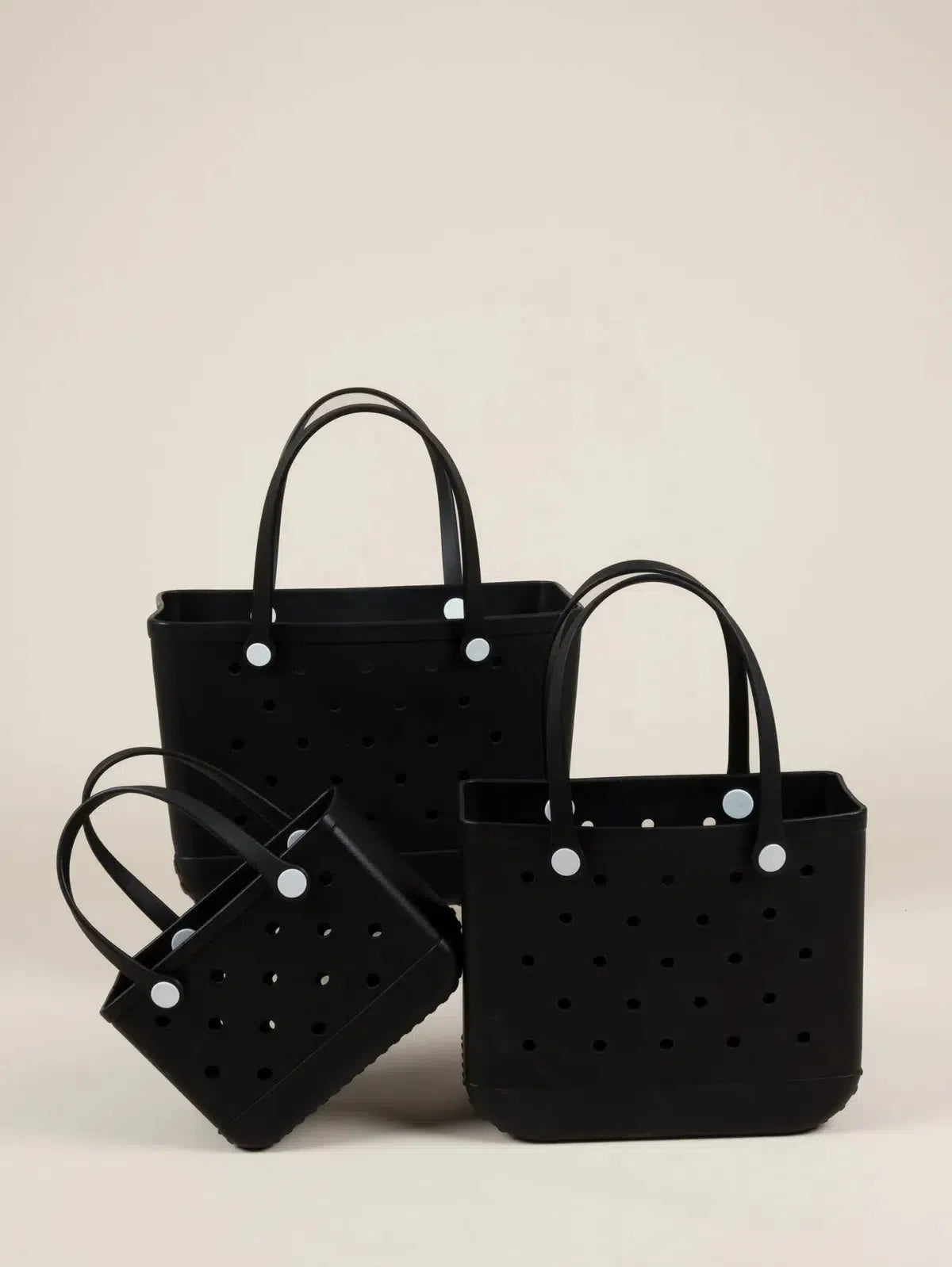 Waterproof Eco-Friendly Vegan Tote Bag - Black-Nakoa-Lima & Co
