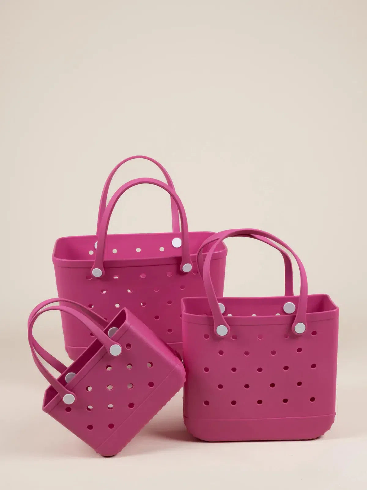 Waterproof Eco-Friendly Vegan Tote Bag - Bubblegum Pink-Nakoa-Lima & Co
