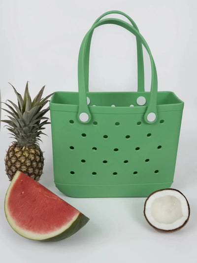Waterproof Eco-Friendly Vegan Tote Bag - Green-Nakoa-Lima & Co