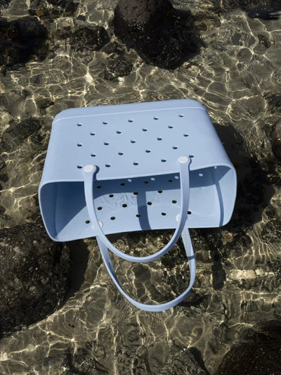 Waterproof Eco-Friendly Vegan Tote Bag - Light Blue-Nakoa-Lima & Co