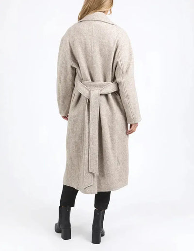 Whistler Coat - Oatmeal-Foxwood-Lima & Co
