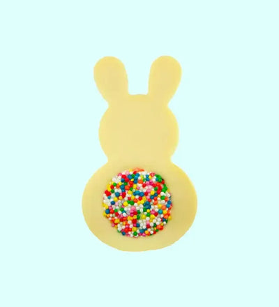 White Choc Bunny with Freckle Tail-Freckleberry-Lima & Co