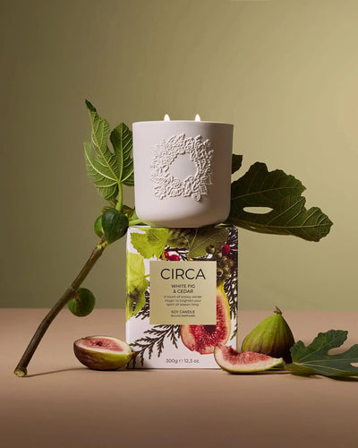 White Fig & Cedar Candle 300g-Circa-Lima & Co