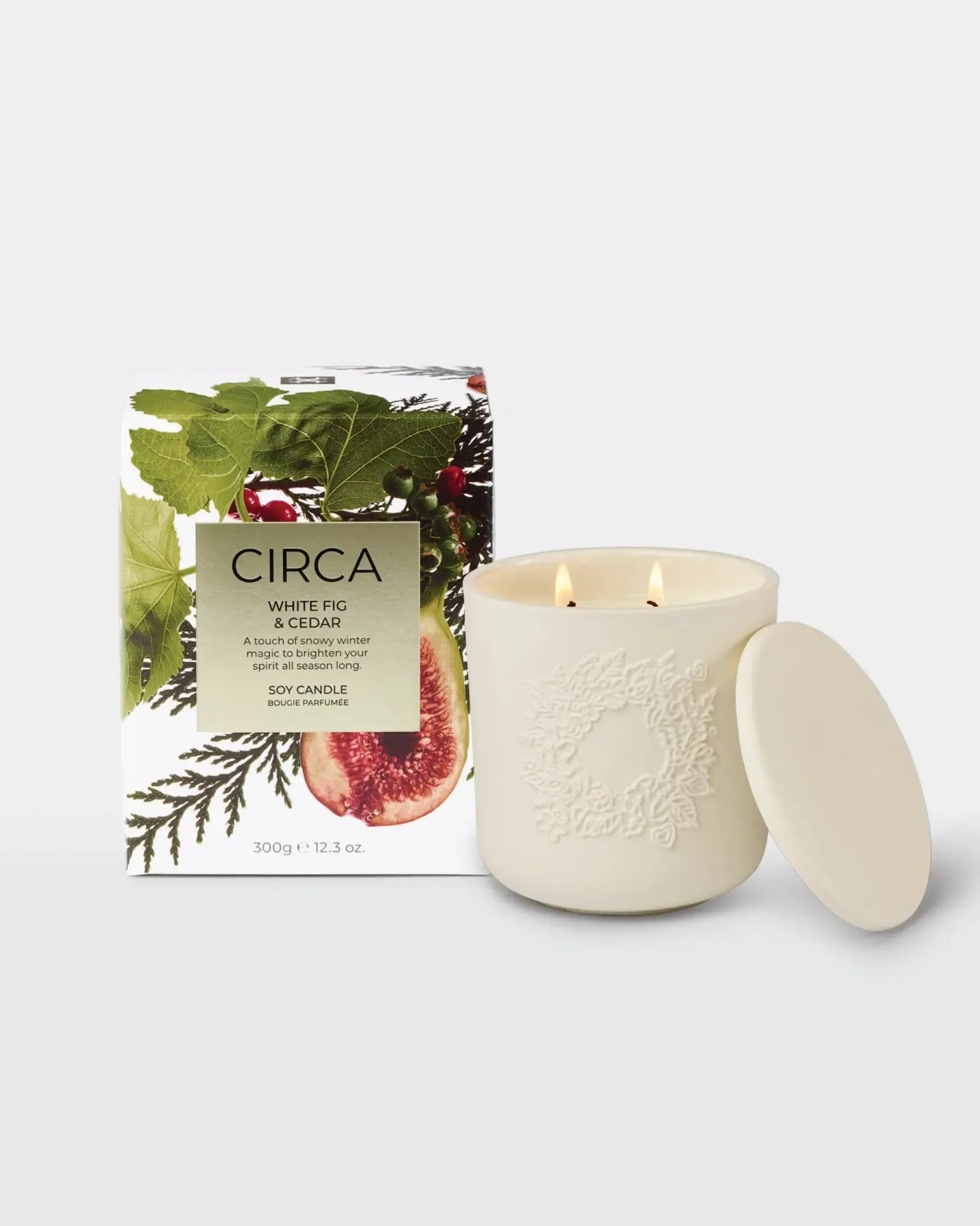 White Fig & Cedar Candle 300g-Circa-Lima & Co