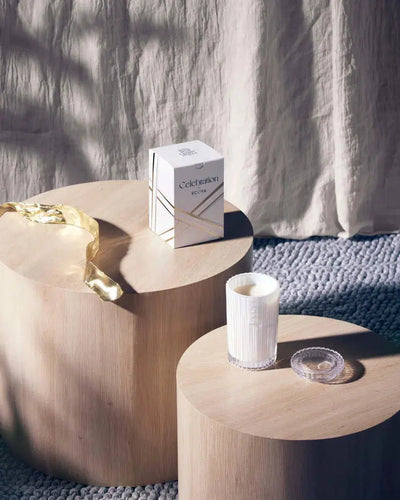 White Musk & Warm Vanilla Celebration Candle-Lima & Co-Lima & Co