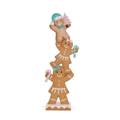 Whymsical Pastel Gingerbread Stack-Holly and Ivy-Lima & Co