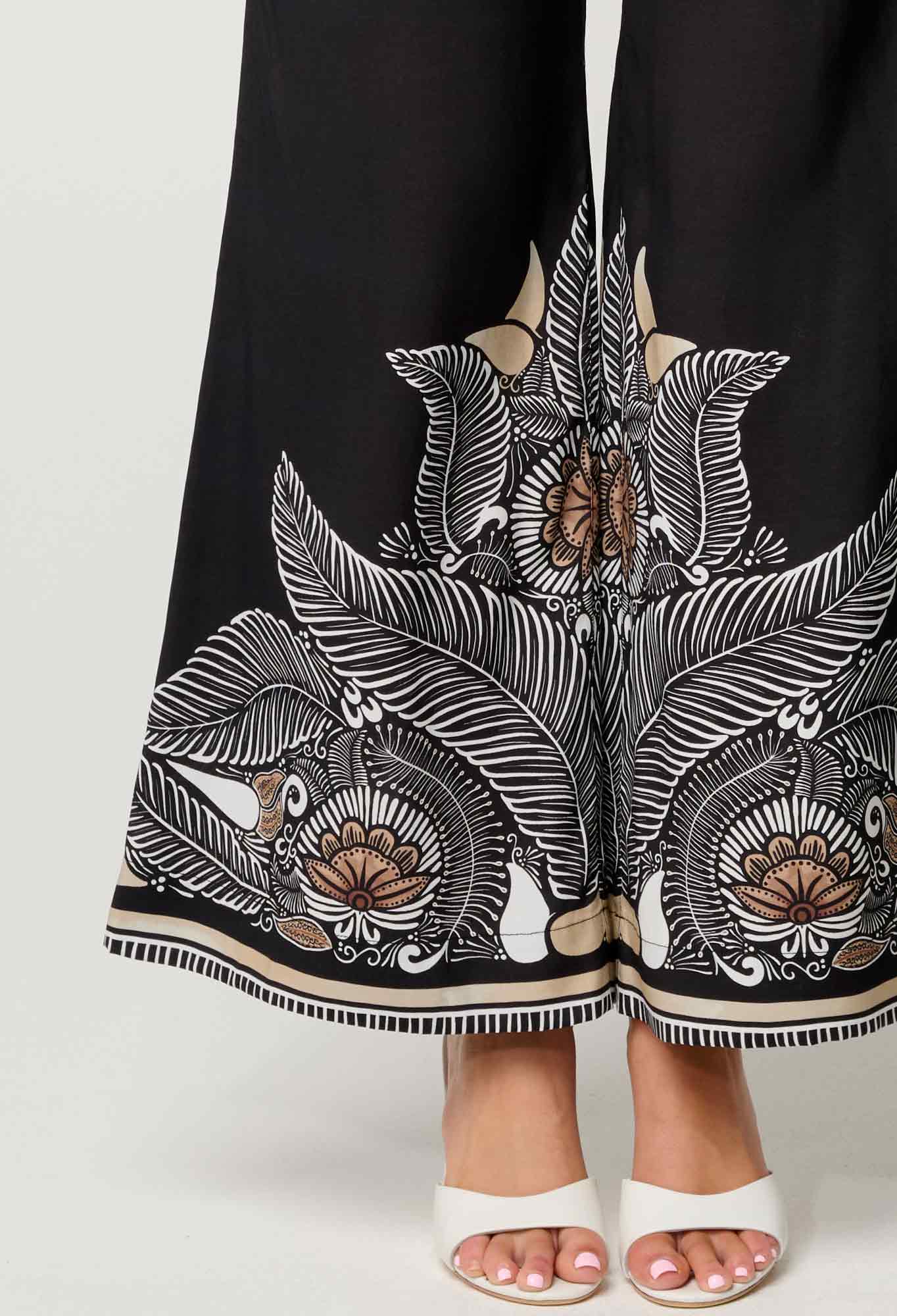 Willow Pant - Onyx Casablanca-Once Was-Lima & Co